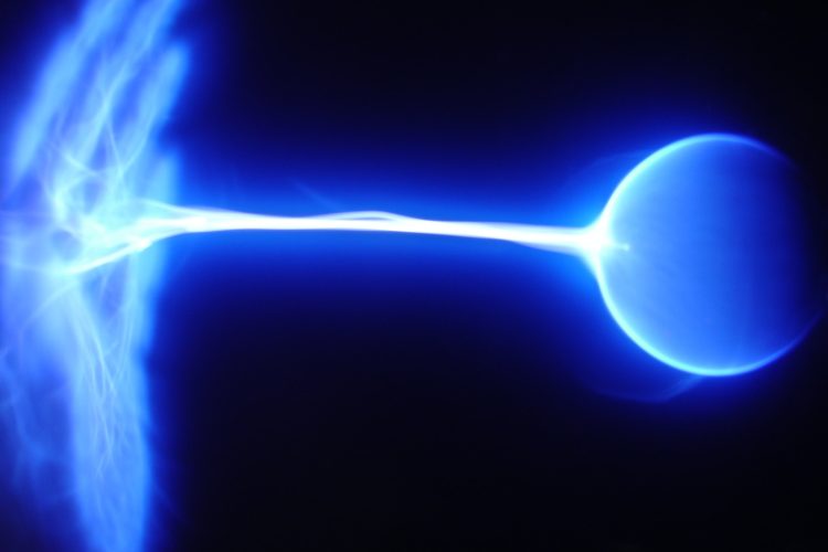 blue and white light illustration